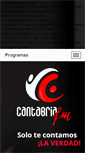 Mobile Screenshot of cantabriafm.com
